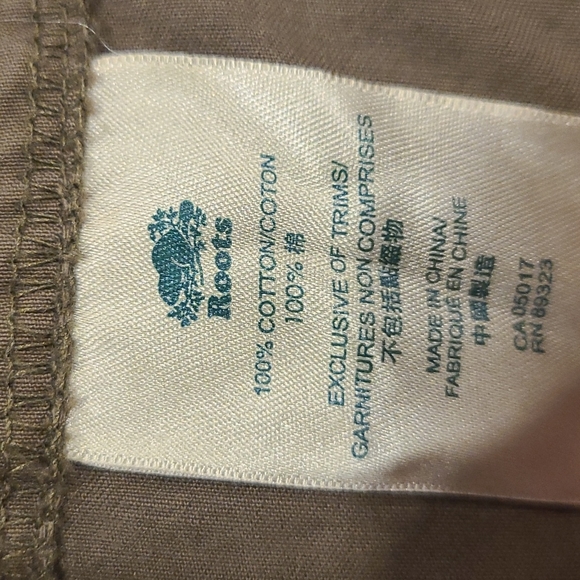 Roots green cargo style hooded jacket - Picture 7 of 7